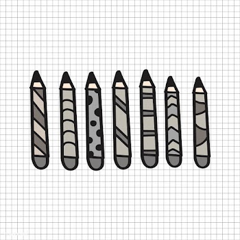 Stationary illustration drawing style | Free stock vector - 43566