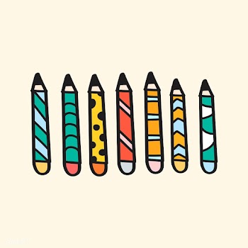 Stationary illustration drawing style | Free stock vector - 43581