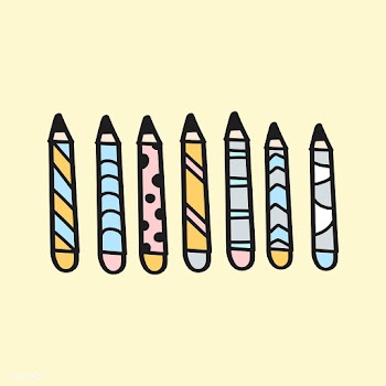 Stationary illustration drawing style | Free stock vector - 43841