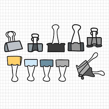 Stationary illustration drawing style | Free stock vector - 43853