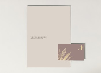Stationery mockup Free Psd