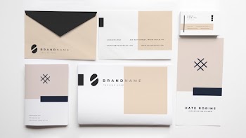 Stationery mockup of cover Free Psd