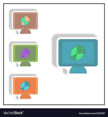 Statistic online collection in vector image