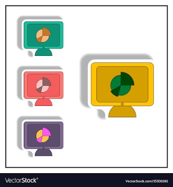Statistic online collection in vector image