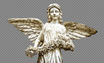 Statue Angel transparent PNG - StickPNG