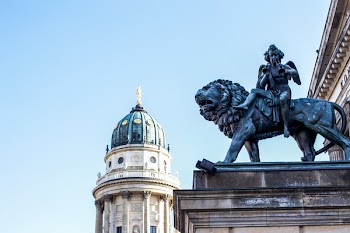          Statue Architecture Berlin Blue Sky Free Photo     