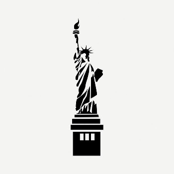 Statue of Liberty collage element, | Free PSD Illustration - rawpixel