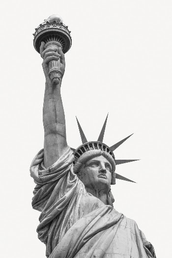 Statue of Liberty collage element, | Free PSD - rawpixel