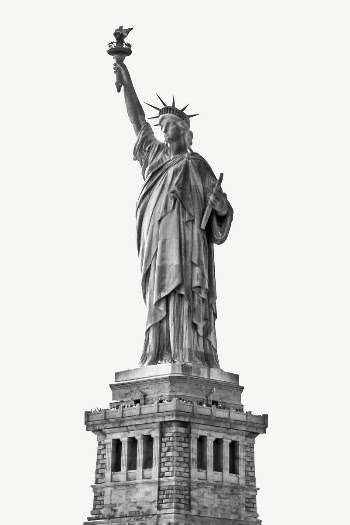 Statue of Liberty collage element | Free PSD - rawpixel