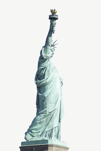 Statue of Liberty collage element, | Free PSD - rawpixel