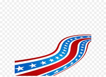 Statue of Liberty Flag of the United States Independence Day - Vector banner stars 