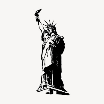 Statue of Liberty hand drawn | Free Vector Illustration - rawpixel