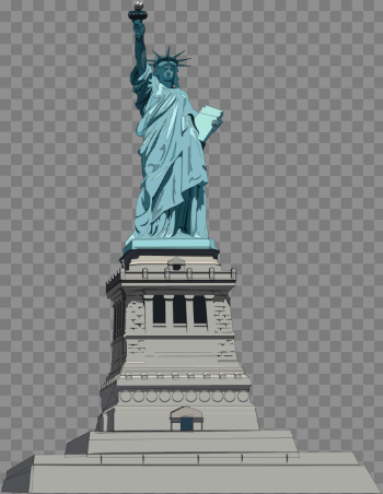 Statue Of Liberty Illustration transparent PNG - StickPNG