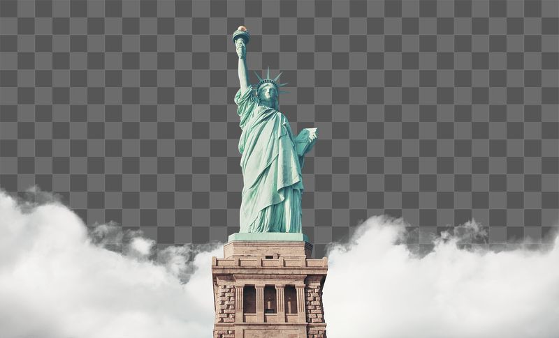 Statue of Liberty png border | Free PNG - rawpixel