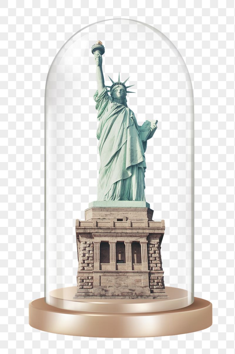 Statue of Liberty png glass | Free PNG - rawpixel