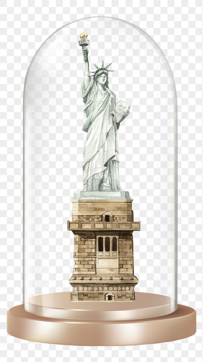 Statue of Liberty png glass | Free PNG - rawpixel