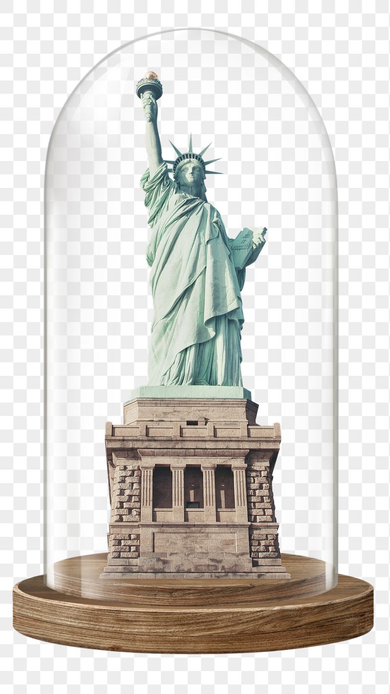 Statue of Liberty png glass | Free PNG - rawpixel