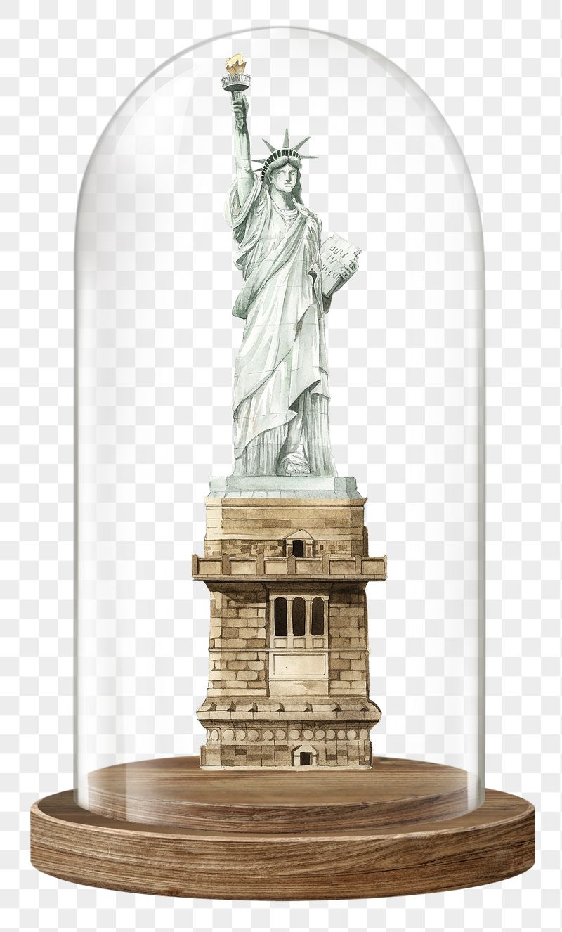 Statue of Liberty png glass | Free PNG - rawpixel