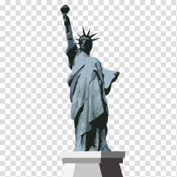 Statue of Liberty PNG Image Background