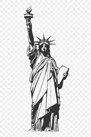 Statue of Liberty png sticker, | Free PNG - rawpixel