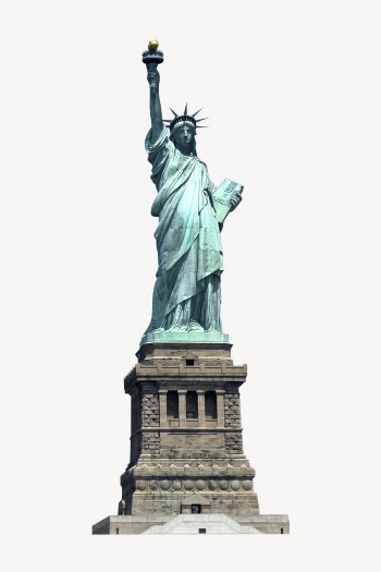 Statue of Liberty sticker, New | Free PSD - rawpixel
