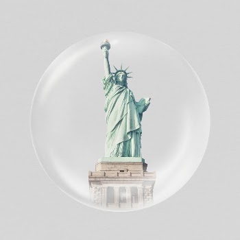 Statue of Liberty sticker, New | Free PSD - rawpixel