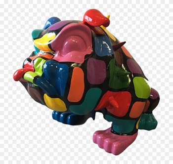 Statue Sculpture Bouledogue Bandit Collier Xxl Blanc - Baby Toys