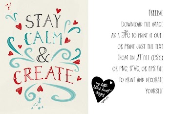 Stay Calm and Create
