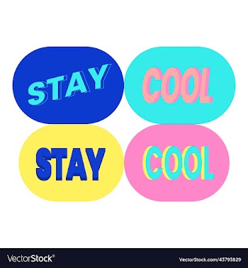 stay cool button candy - good vibes stickers