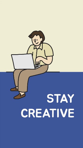 Stay creative Instagram story template, | Free PSD Template - rawpixel
