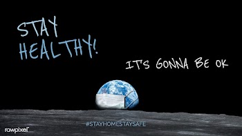Stay healthy, it's gonna be ok during coronavirus pandemic social .. | Free  illustration - 2310038
