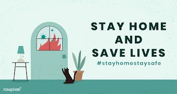 Stay home and stay lives during coronavirus pandemic social template v.. | Free  vector - 2302101