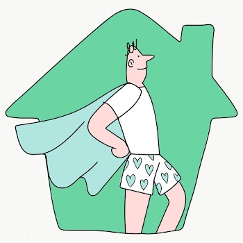 Stay home, be a hero coronavirus vector  | Free  transparent png - 2302065