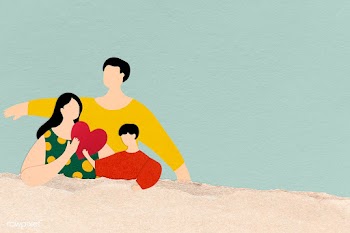 Stay home with your family during the coronavirus pandemic social bann.. | Free  illustration - 2330291
