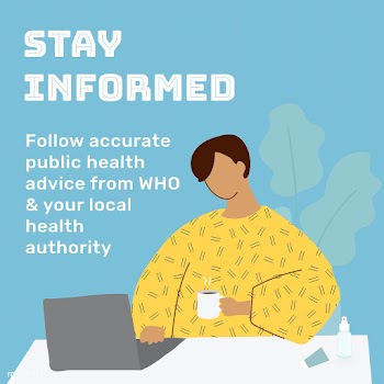 Stay informed and get the facts during coronavirus outbreak social tem.. | Free  vector - 2313840