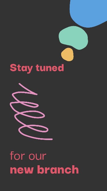 Stay tuned business template, memphis | Free Vector Template - rawpixel
