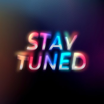 Stay tuned word in colorful neon psychedelic… | Free stock illustration | High Resolution graphic