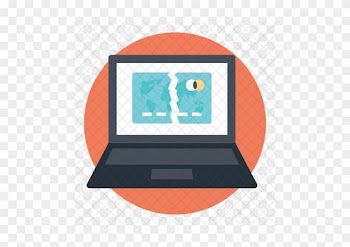 Stealing Money Icon - Internet Fraud
