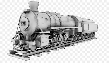 Steam engine Train Locomotive -  