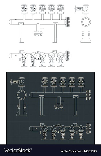 steam header blueprints