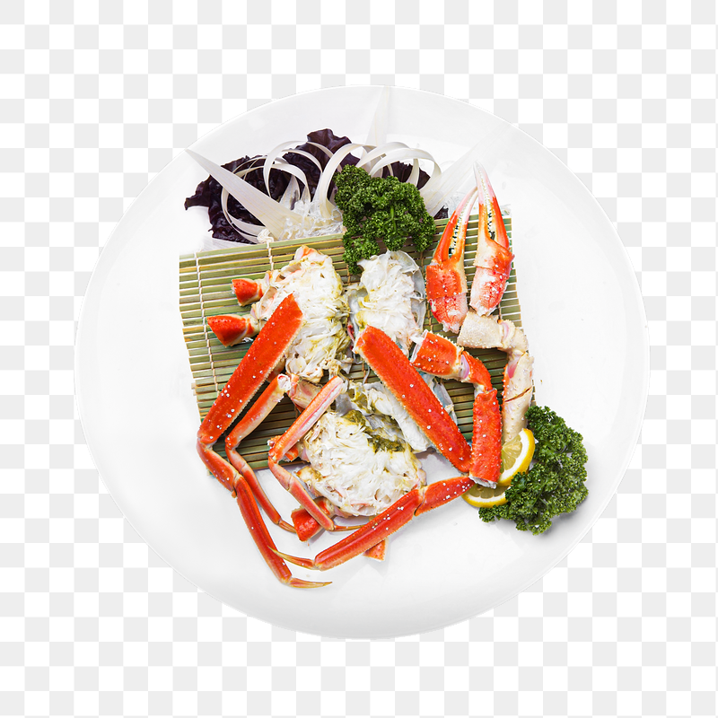 Steamed snow crab png sticker, | Free PNG - rawpixel