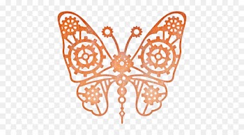 Steampunk Cheery Lynn Designs Craft Drawing Clip art - butterfly machine 