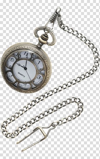 Steampunk Costume Pocket watch Locket, watch transparent background PNG clipart
