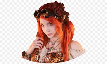 Steampunk fashion Victorian era Cyberpunk Costume - Moira 