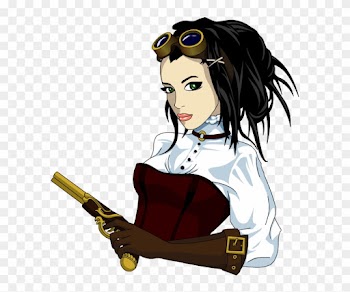 Steampunk Girl By Encho - Steampunk Girl Drawing