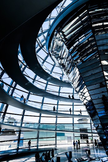Steel And Glass Building