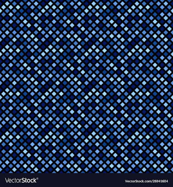 Steel blue seamless diagonal square pattern vector image