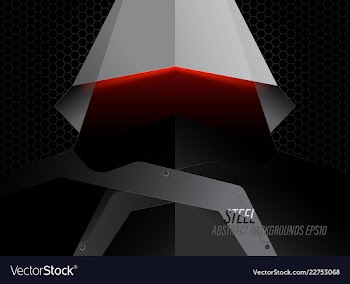 Steel surface scene vector image