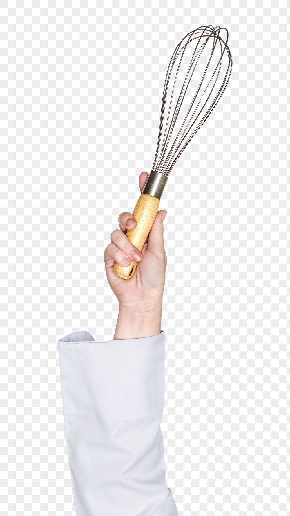 Steel whisk png in hand | Free PNG - rawpixel