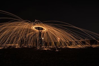 steel wool photography